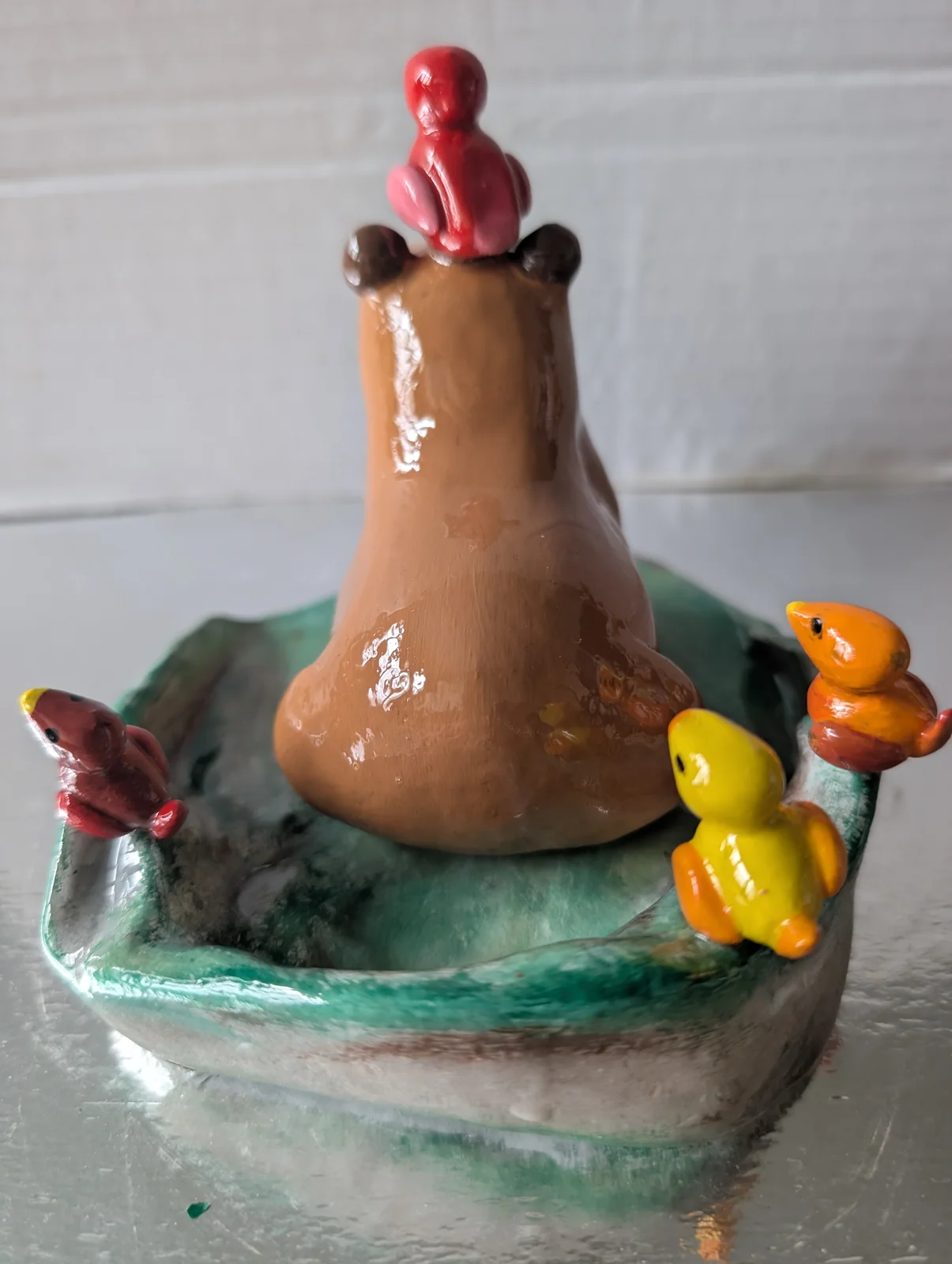 Capybara et les oiseaux, vue 4
