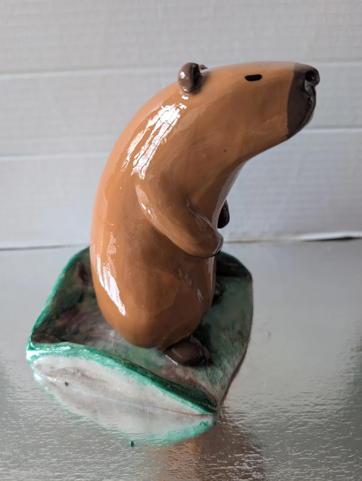 Capybara debout, vue 3