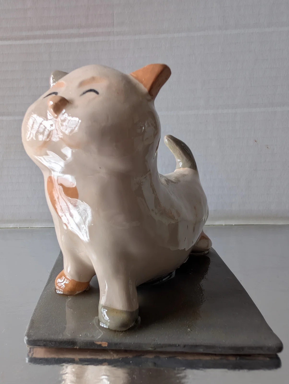Chat qui s'étire, vue 2