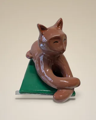 Chat allongé