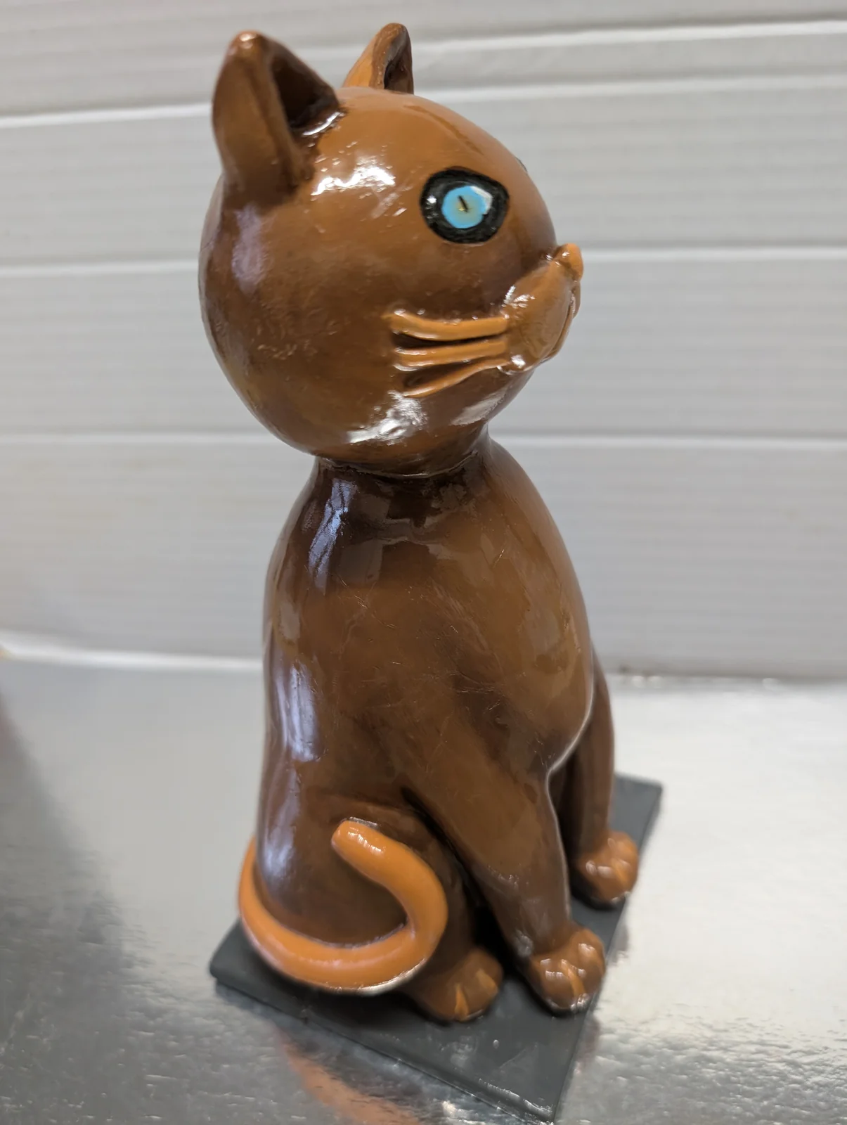 Chat aux yeux bleus, vue 4
