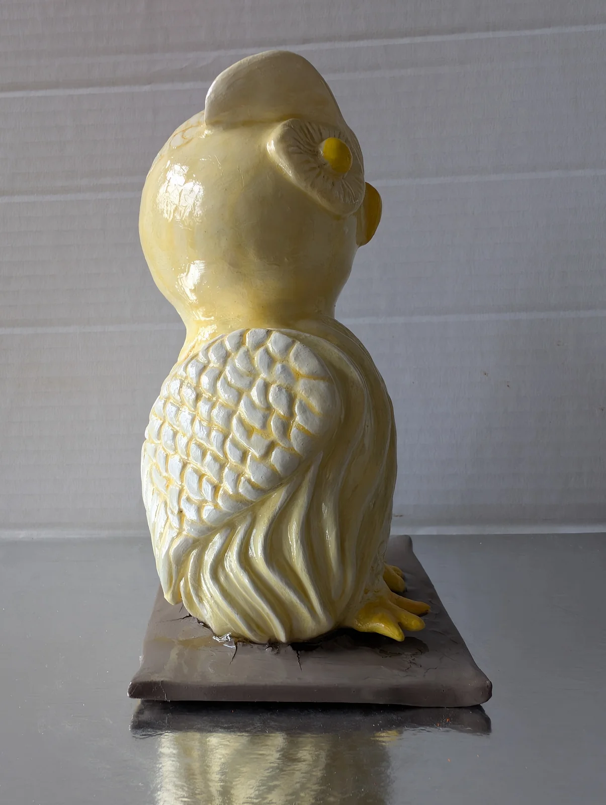 Chouette jaune, vue 4