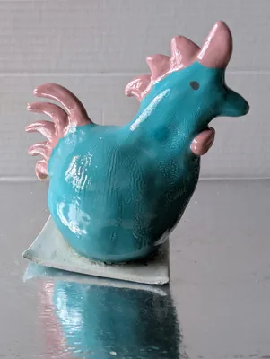Poule turquoise