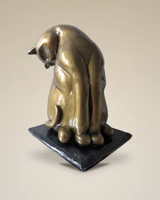 Chat bronze